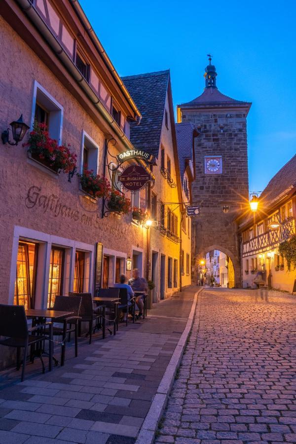 Hotel Am Siebersturm Rothenburg ob der Tauber Exterior photo